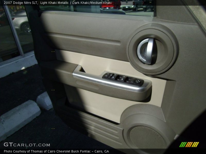 Light Khaki Metallic / Dark Khaki/Medium Khaki 2007 Dodge Nitro SLT