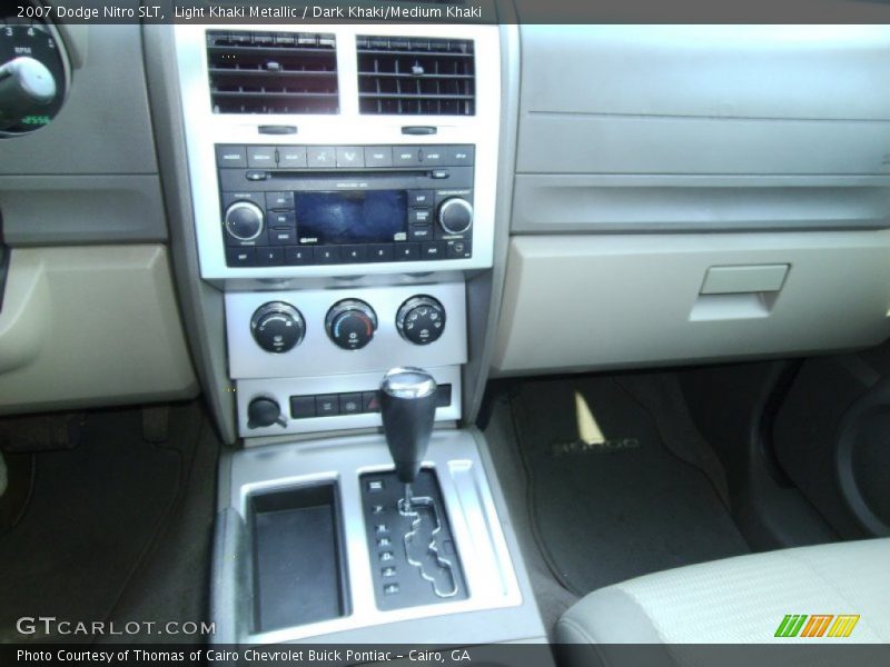 Light Khaki Metallic / Dark Khaki/Medium Khaki 2007 Dodge Nitro SLT