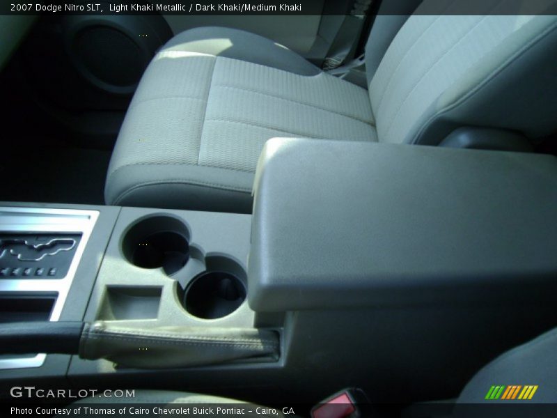 Light Khaki Metallic / Dark Khaki/Medium Khaki 2007 Dodge Nitro SLT