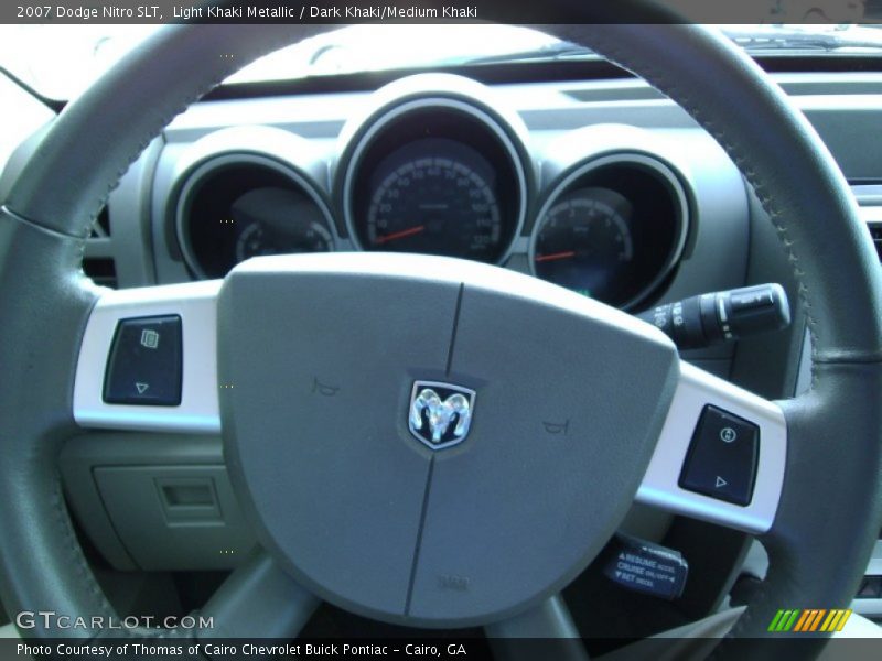 Light Khaki Metallic / Dark Khaki/Medium Khaki 2007 Dodge Nitro SLT