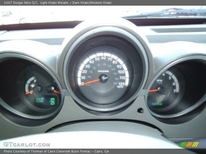 Light Khaki Metallic / Dark Khaki/Medium Khaki 2007 Dodge Nitro SLT