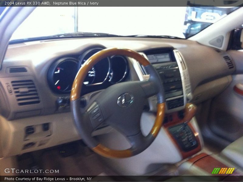 Neptune Blue Mica / Ivory 2004 Lexus RX 330 AWD