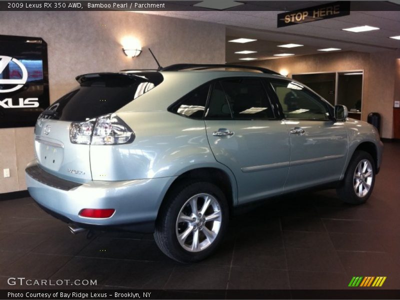 Bamboo Pearl / Parchment 2009 Lexus RX 350 AWD