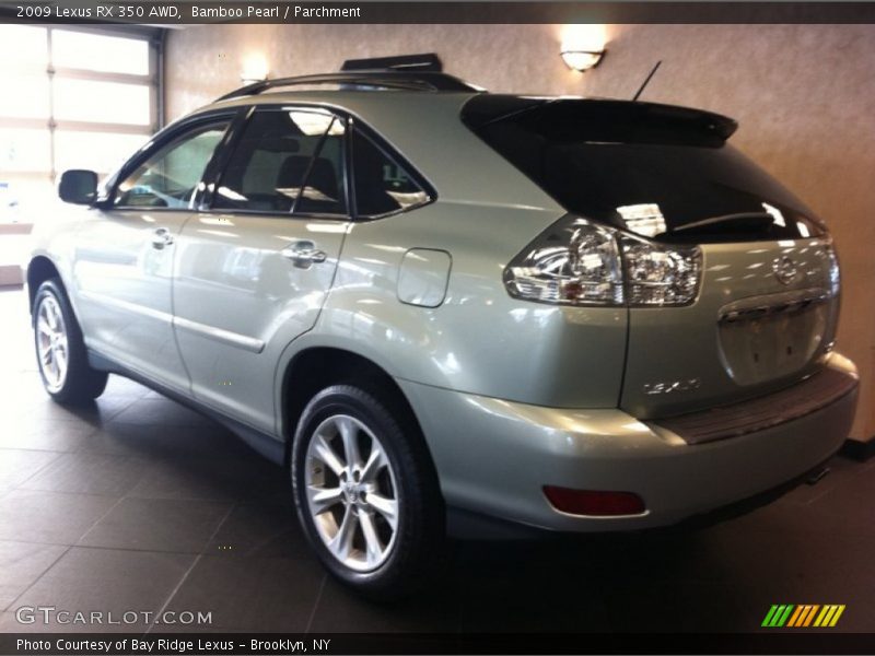 Bamboo Pearl / Parchment 2009 Lexus RX 350 AWD