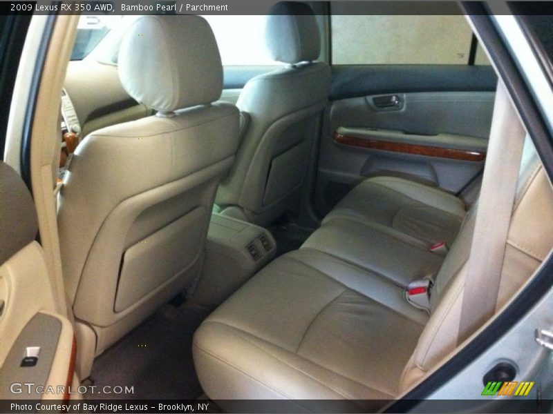 Bamboo Pearl / Parchment 2009 Lexus RX 350 AWD