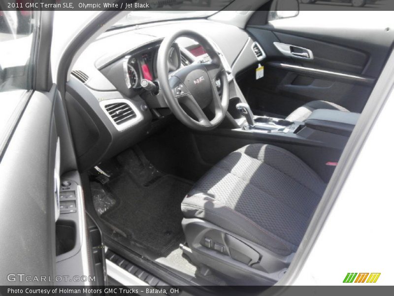 Olympic White / Jet Black 2011 GMC Terrain SLE
