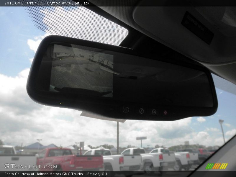 Olympic White / Jet Black 2011 GMC Terrain SLE