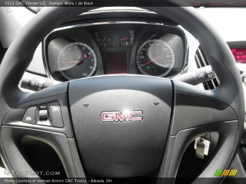 Olympic White / Jet Black 2011 GMC Terrain SLE