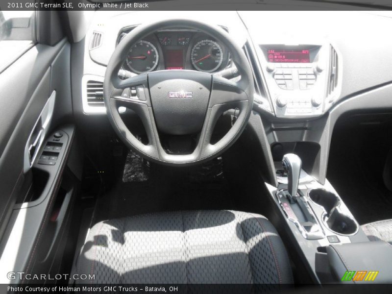 Olympic White / Jet Black 2011 GMC Terrain SLE