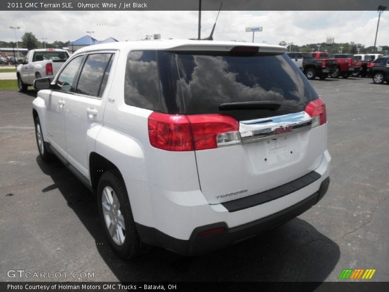 Olympic White / Jet Black 2011 GMC Terrain SLE