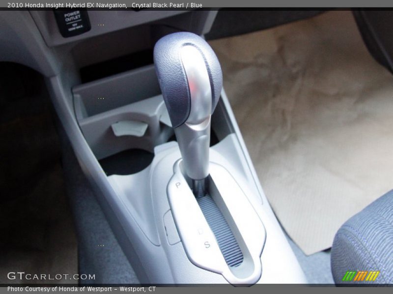  2010 Insight Hybrid EX Navigation CVT Automatic Shifter