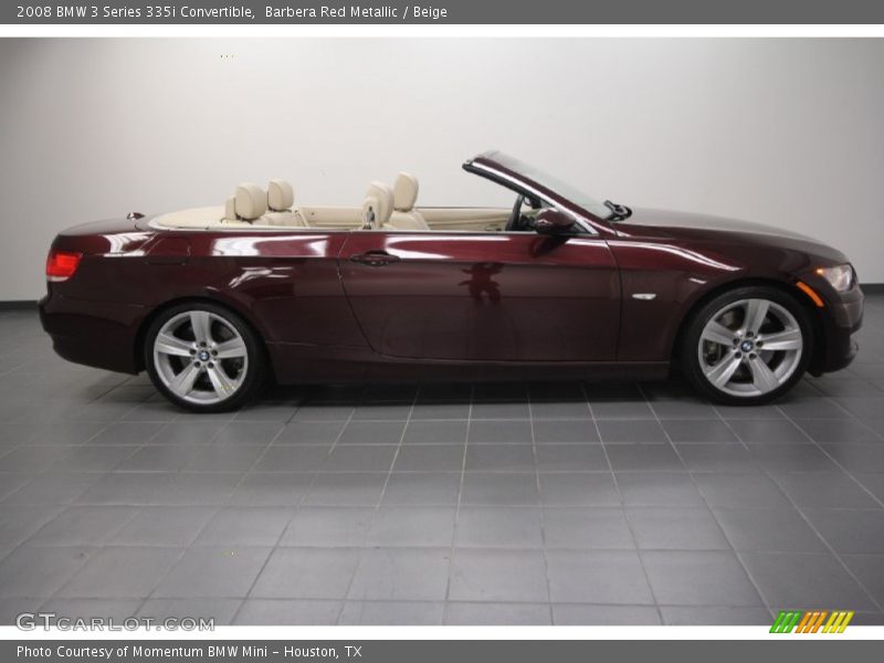  2008 3 Series 335i Convertible Barbera Red Metallic