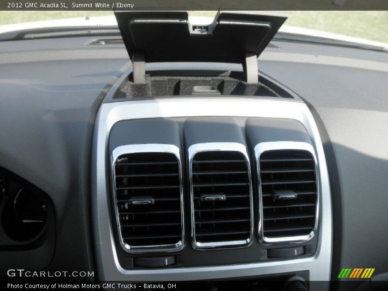 Summit White / Ebony 2012 GMC Acadia SL