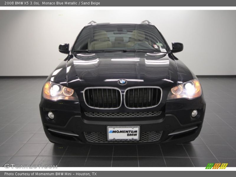 Monaco Blue Metallic / Sand Beige 2008 BMW X5 3.0si
