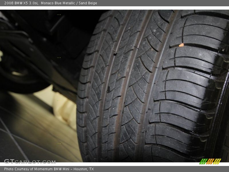Monaco Blue Metallic / Sand Beige 2008 BMW X5 3.0si