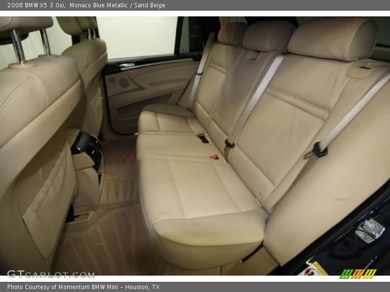 Monaco Blue Metallic / Sand Beige 2008 BMW X5 3.0si