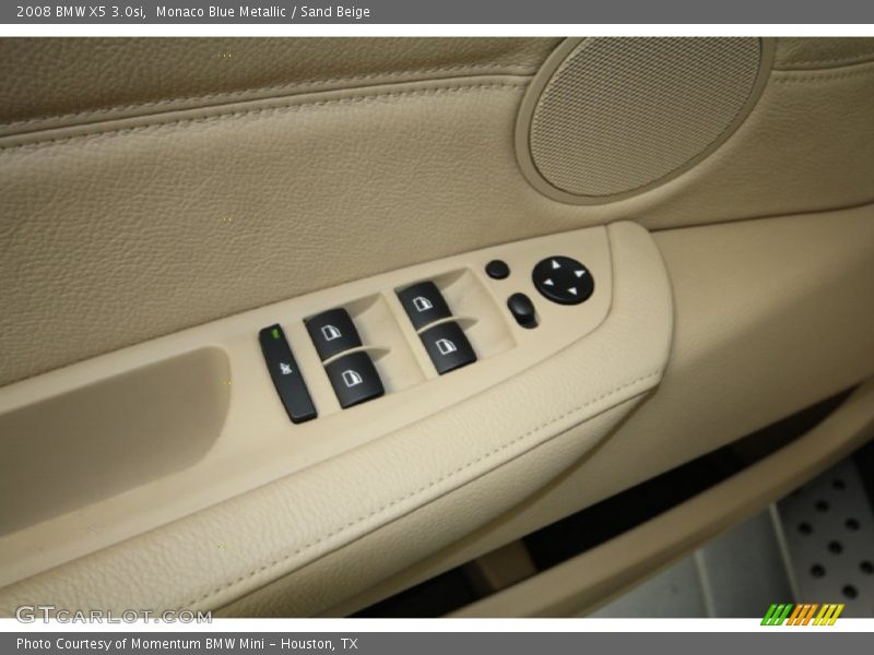 Monaco Blue Metallic / Sand Beige 2008 BMW X5 3.0si