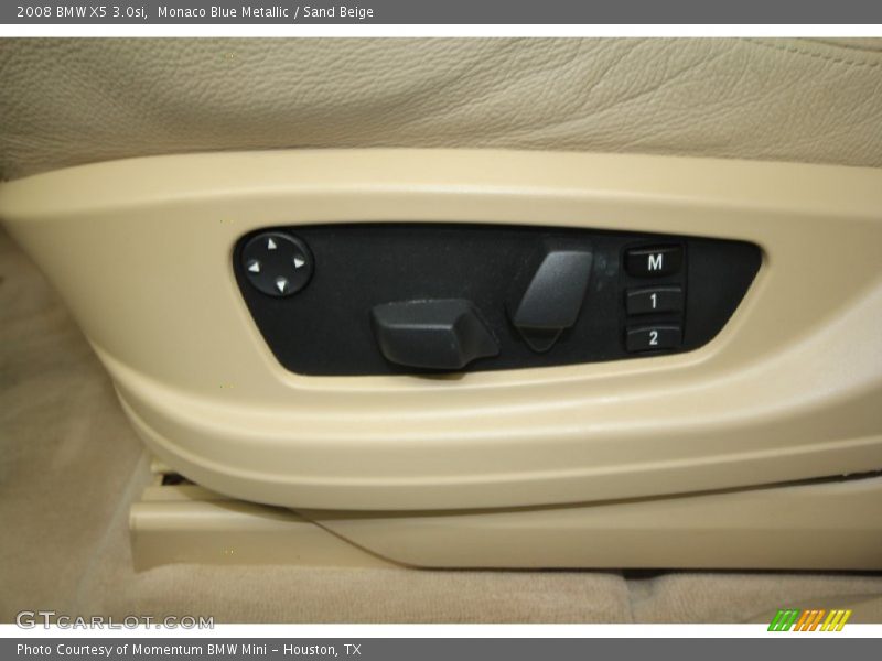 Monaco Blue Metallic / Sand Beige 2008 BMW X5 3.0si
