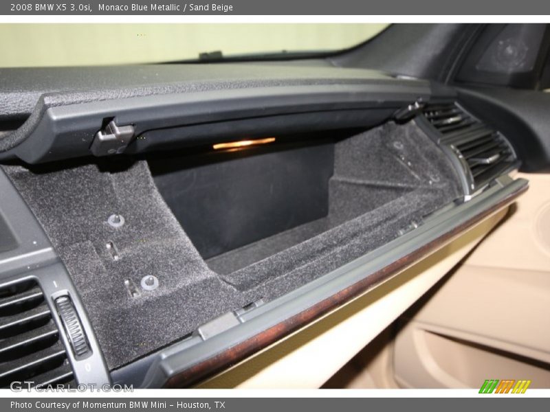 Monaco Blue Metallic / Sand Beige 2008 BMW X5 3.0si