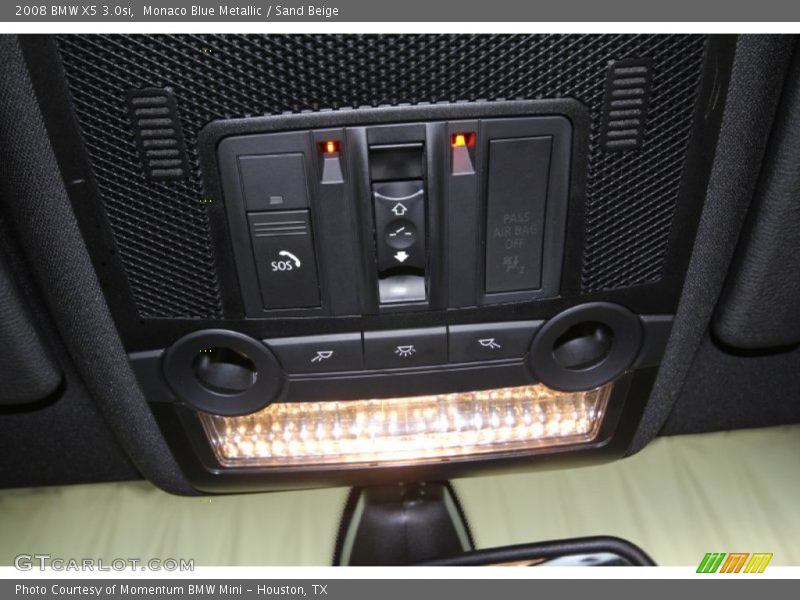 Monaco Blue Metallic / Sand Beige 2008 BMW X5 3.0si