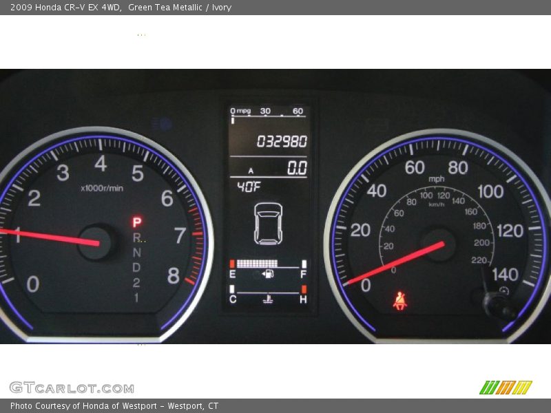  2009 CR-V EX 4WD EX 4WD Gauges