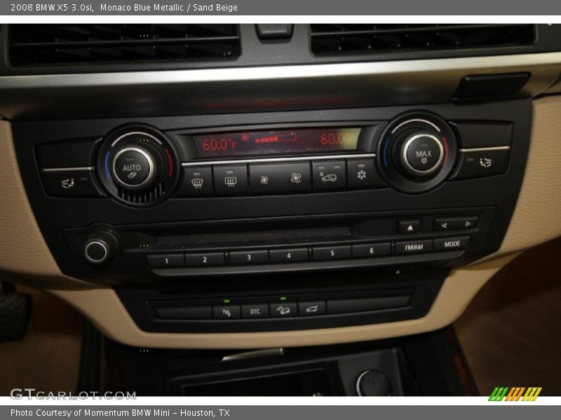 Monaco Blue Metallic / Sand Beige 2008 BMW X5 3.0si