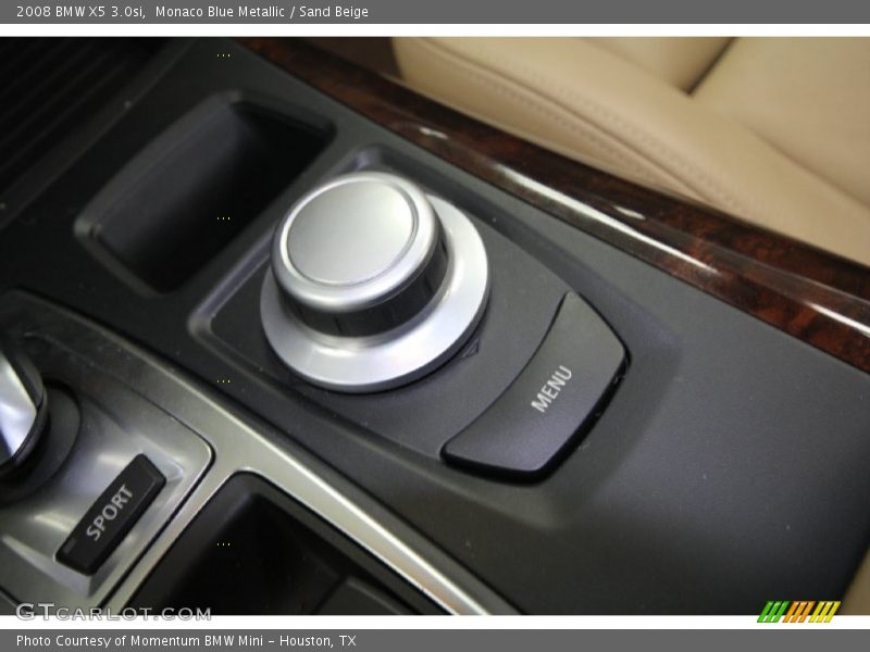 Monaco Blue Metallic / Sand Beige 2008 BMW X5 3.0si