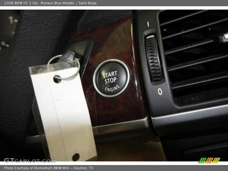 Monaco Blue Metallic / Sand Beige 2008 BMW X5 3.0si