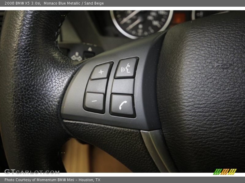 Monaco Blue Metallic / Sand Beige 2008 BMW X5 3.0si