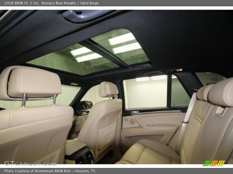 Monaco Blue Metallic / Sand Beige 2008 BMW X5 3.0si