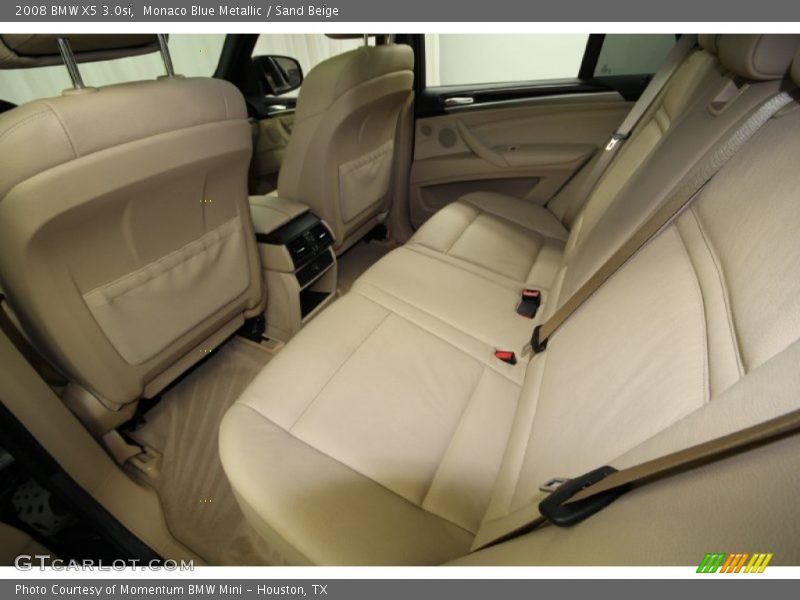 Monaco Blue Metallic / Sand Beige 2008 BMW X5 3.0si