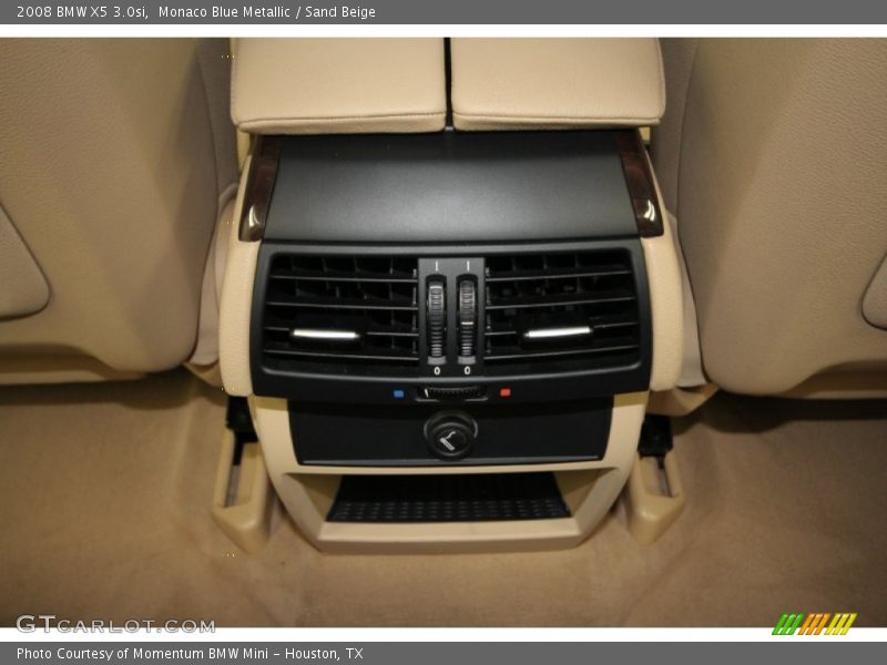 Monaco Blue Metallic / Sand Beige 2008 BMW X5 3.0si
