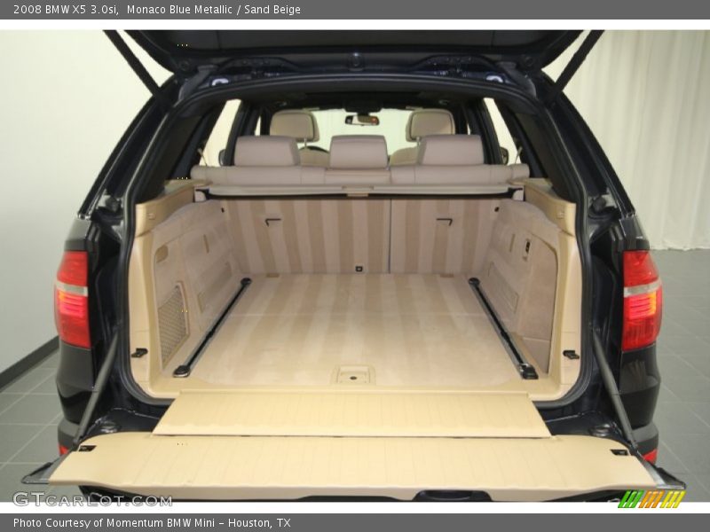 Monaco Blue Metallic / Sand Beige 2008 BMW X5 3.0si