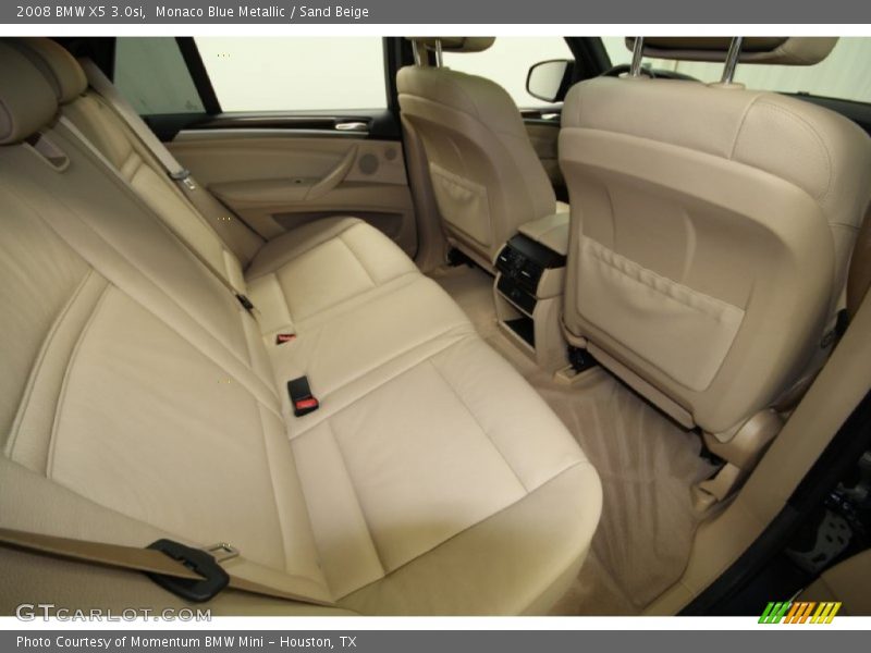 Monaco Blue Metallic / Sand Beige 2008 BMW X5 3.0si