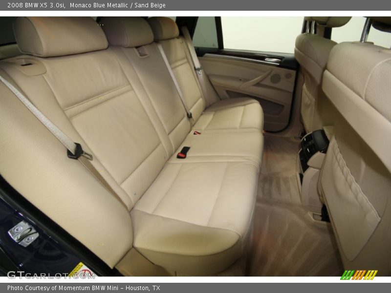 Monaco Blue Metallic / Sand Beige 2008 BMW X5 3.0si
