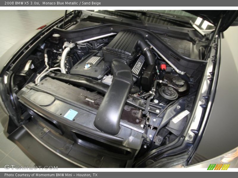 Monaco Blue Metallic / Sand Beige 2008 BMW X5 3.0si