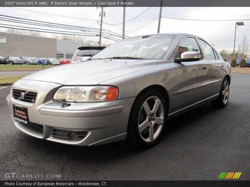 R Electric Silver Metallic / Gobi Sand R Metallic 2007 Volvo S60 R AWD