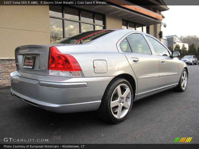 R Electric Silver Metallic / Gobi Sand R Metallic 2007 Volvo S60 R AWD