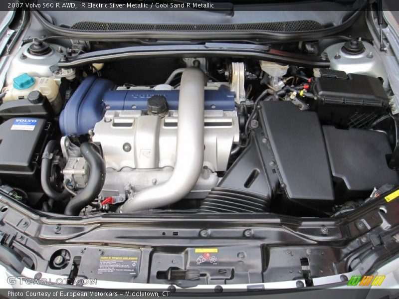  2007 S60 R AWD Engine - 2.5 Liter R Turbocharged DOHC 20-Valve VVT 5 Cylinder