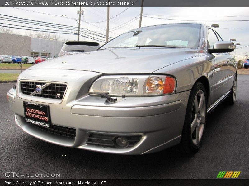 R Electric Silver Metallic / Gobi Sand R Metallic 2007 Volvo S60 R AWD