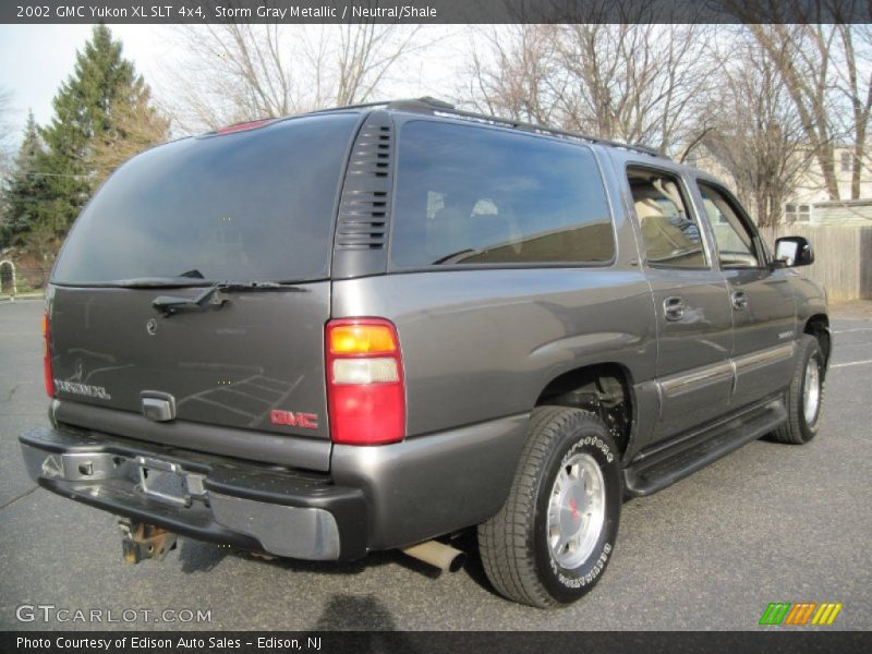 Storm Gray Metallic / Neutral/Shale 2002 GMC Yukon XL SLT 4x4