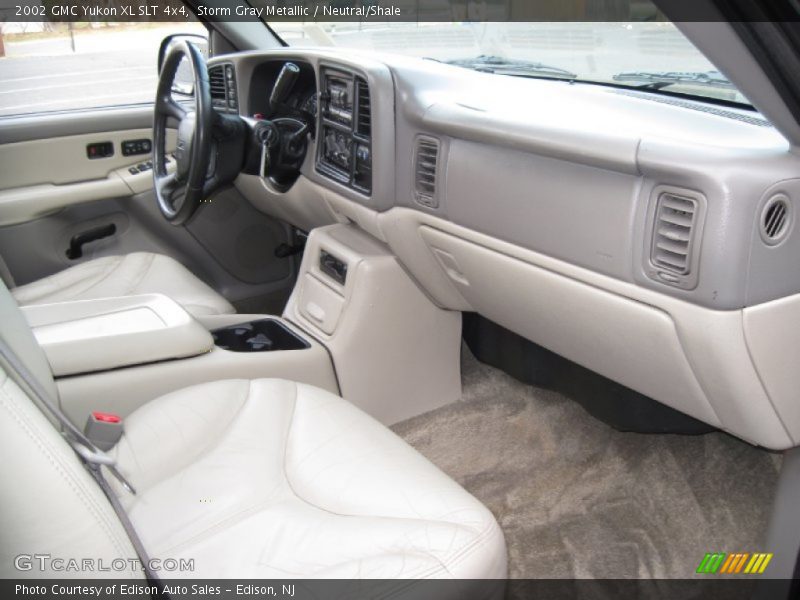 Storm Gray Metallic / Neutral/Shale 2002 GMC Yukon XL SLT 4x4