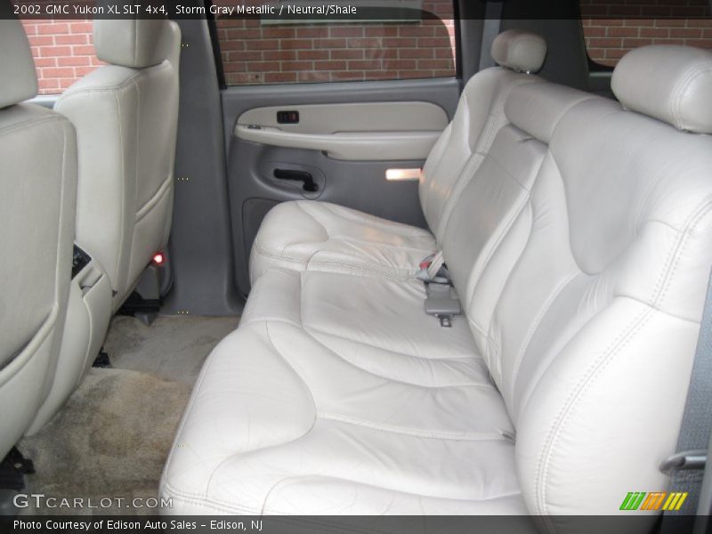 Storm Gray Metallic / Neutral/Shale 2002 GMC Yukon XL SLT 4x4