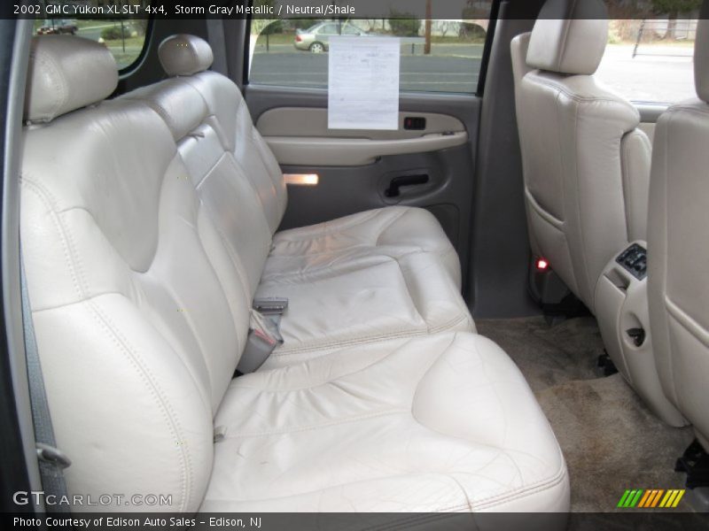 Storm Gray Metallic / Neutral/Shale 2002 GMC Yukon XL SLT 4x4
