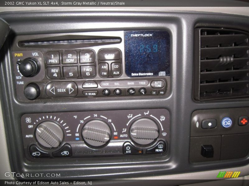 Storm Gray Metallic / Neutral/Shale 2002 GMC Yukon XL SLT 4x4