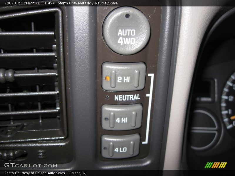 Storm Gray Metallic / Neutral/Shale 2002 GMC Yukon XL SLT 4x4