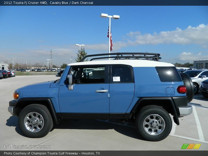 Cavalry Blue / Dark Charcoal 2012 Toyota FJ Cruiser 4WD