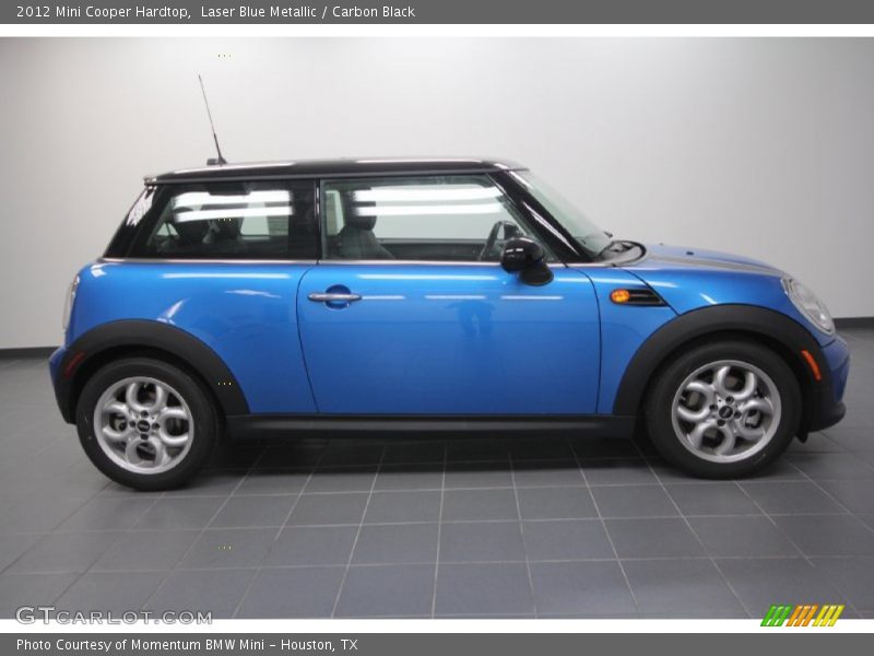 Laser Blue Metallic / Carbon Black 2012 Mini Cooper Hardtop
