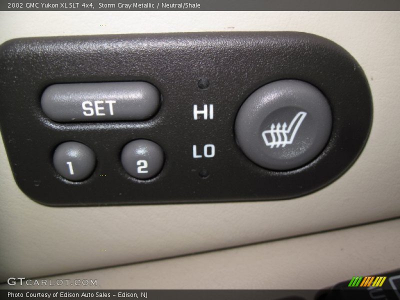 Storm Gray Metallic / Neutral/Shale 2002 GMC Yukon XL SLT 4x4