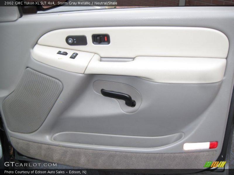 Storm Gray Metallic / Neutral/Shale 2002 GMC Yukon XL SLT 4x4